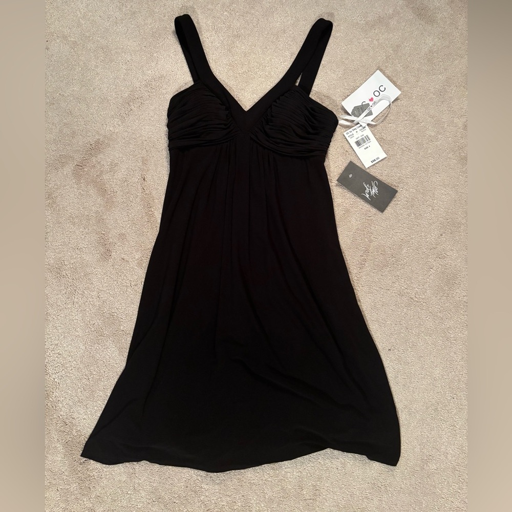 OC Oleg Cassini Black Dress NWOT size 4